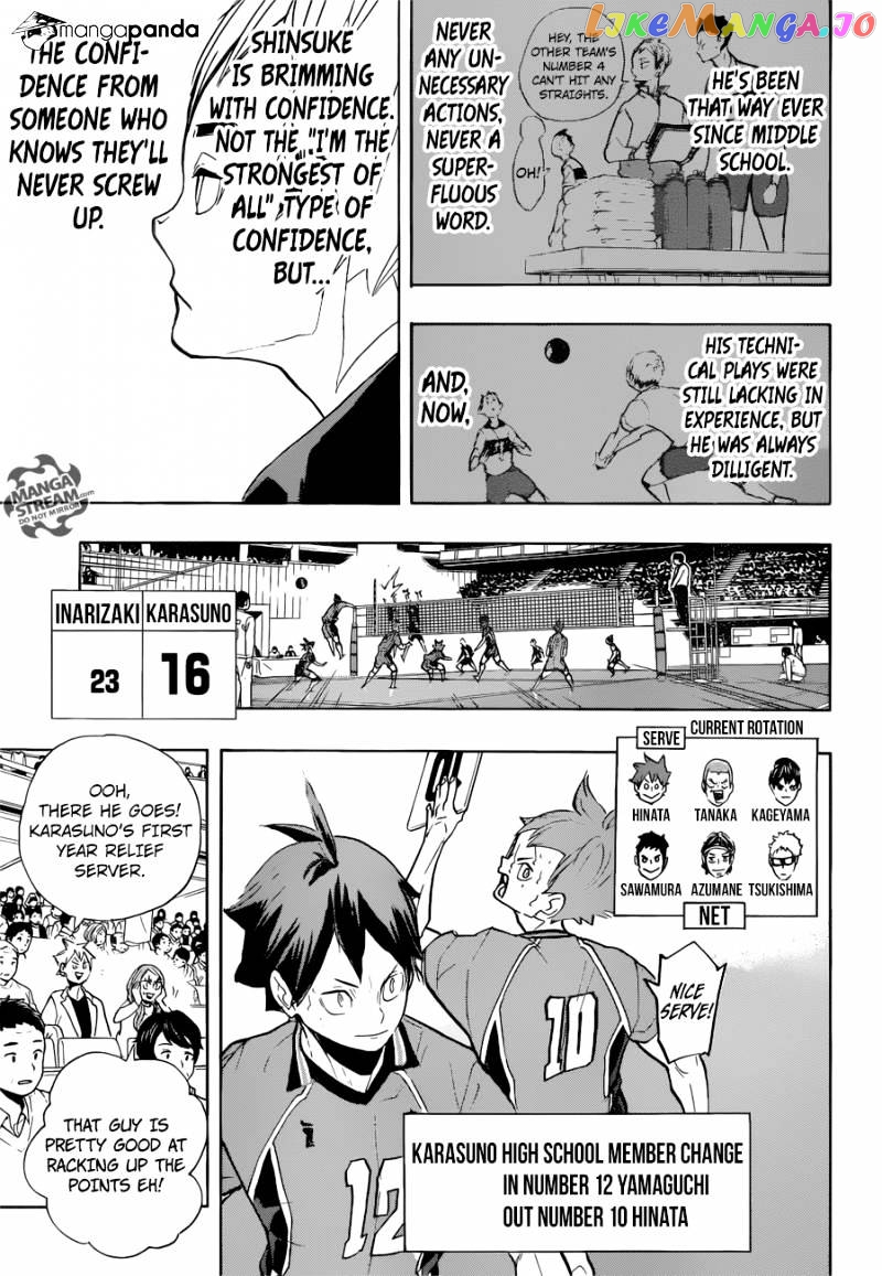 Haikyuu!!, Chapter 274 image 07